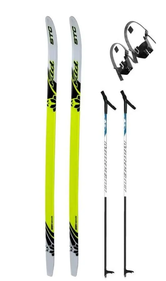 Детский лыжный комплект STC Step крепление Snowmatic K3 от магазина Супер Спорт