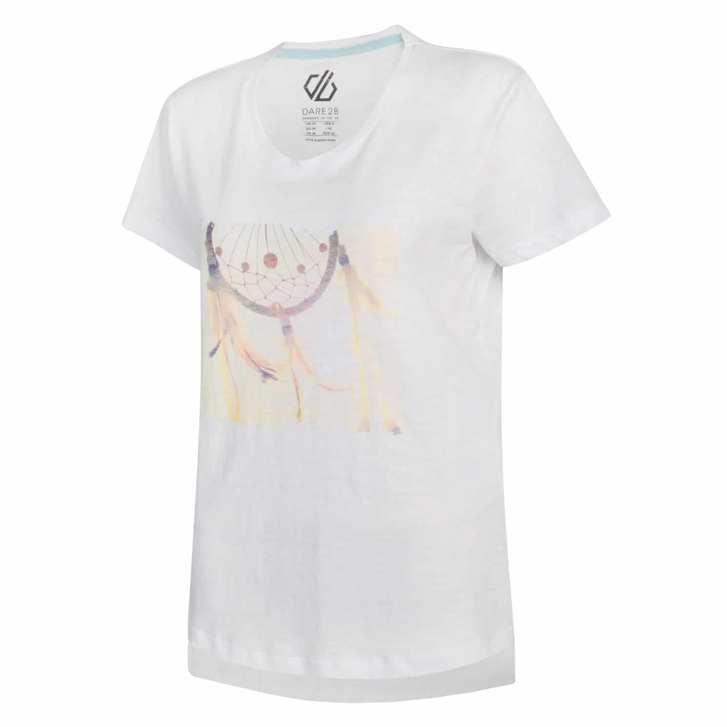 Футболка Dare 2b Emote Tee DWT458 белая от магазина Супер Спорт